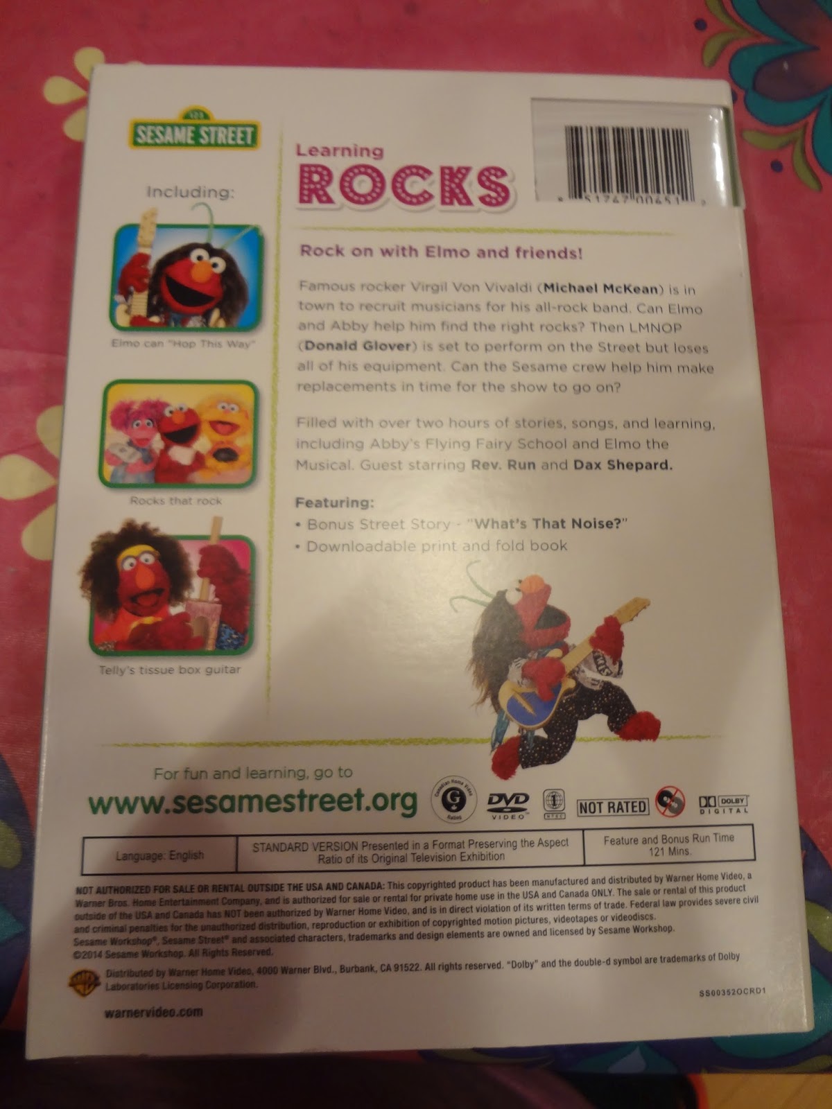 Sesame Street Rock And Roll Dvd Menu - haoysvd