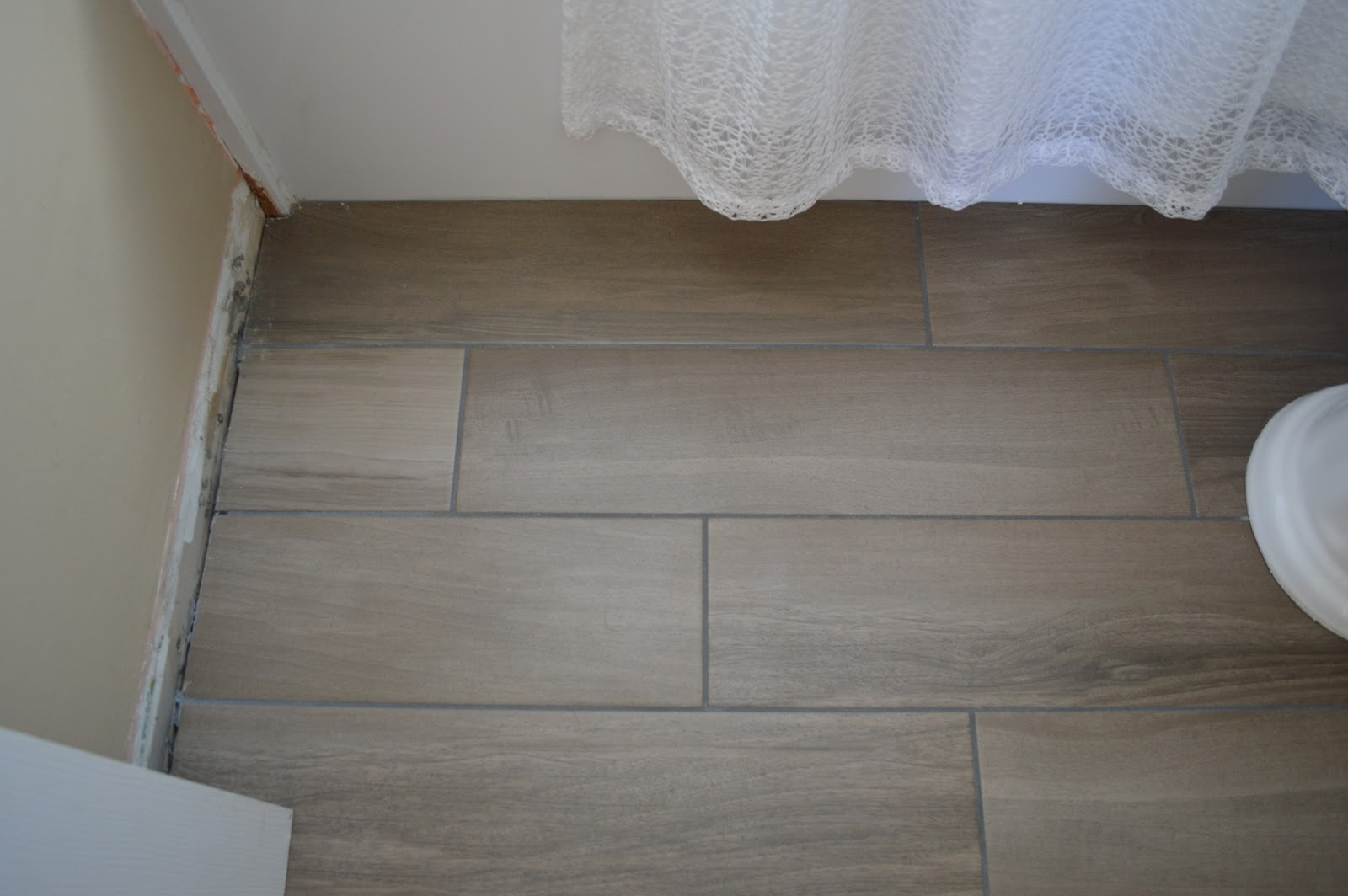 grout tile bathroom kind turns handyman pleased results re