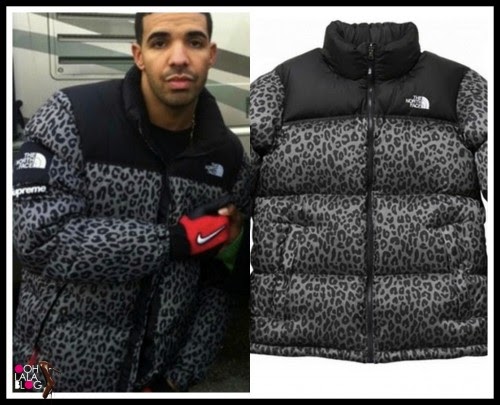 cheetah north face jacket