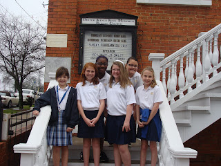 Montgomery Catholic Fourth Grade Visits Historic Civil Rights Sites in Montgomery 1