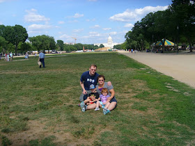 On the Mall in Washington D.C.