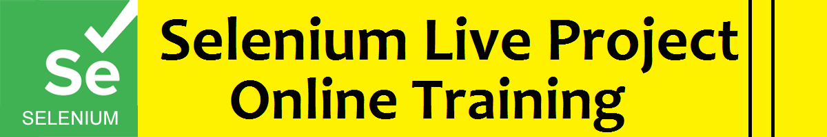 Selenium Live Project Online Training | Selenium Live Project Training Online