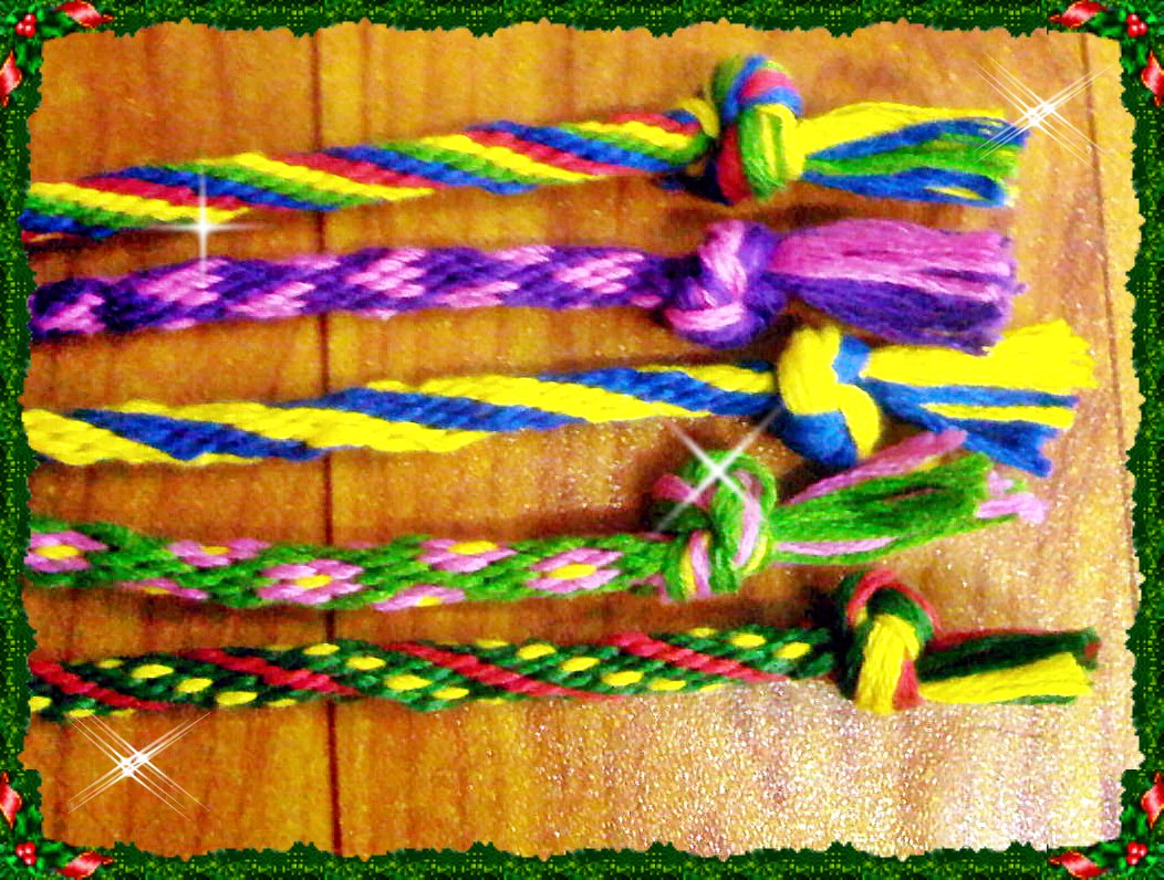 Scoops of June DIY Simple Christmas Present Friendship Bracelet