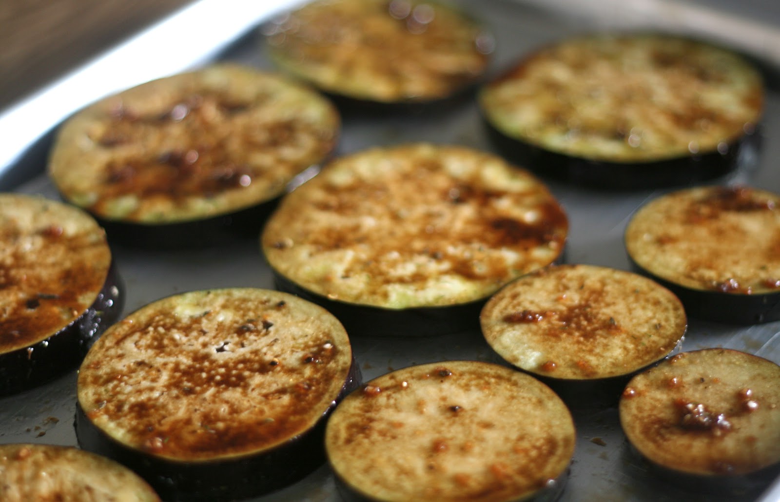 Bake a holic Grilled Eggplant w/ Goat Cheese Salad
