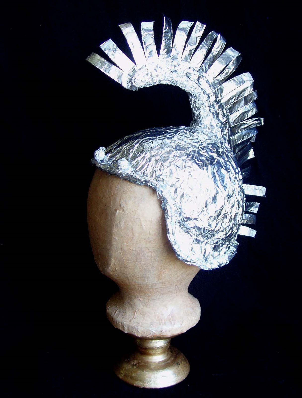 HILL BLOCKS VIEW Tin Foil Haute Couture Designer.