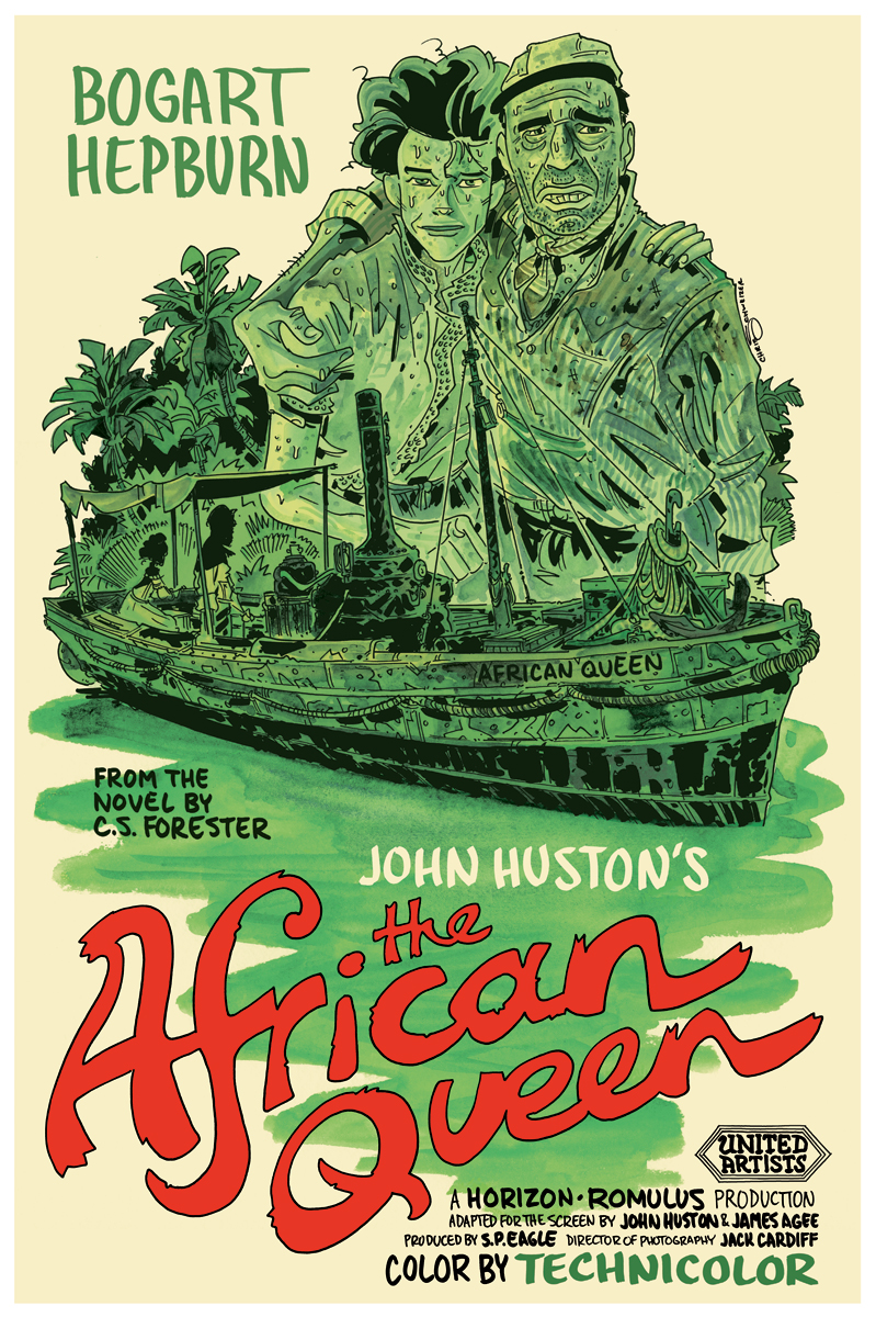 Chris Schweizer's The Crogan Adventures The African Queen poster