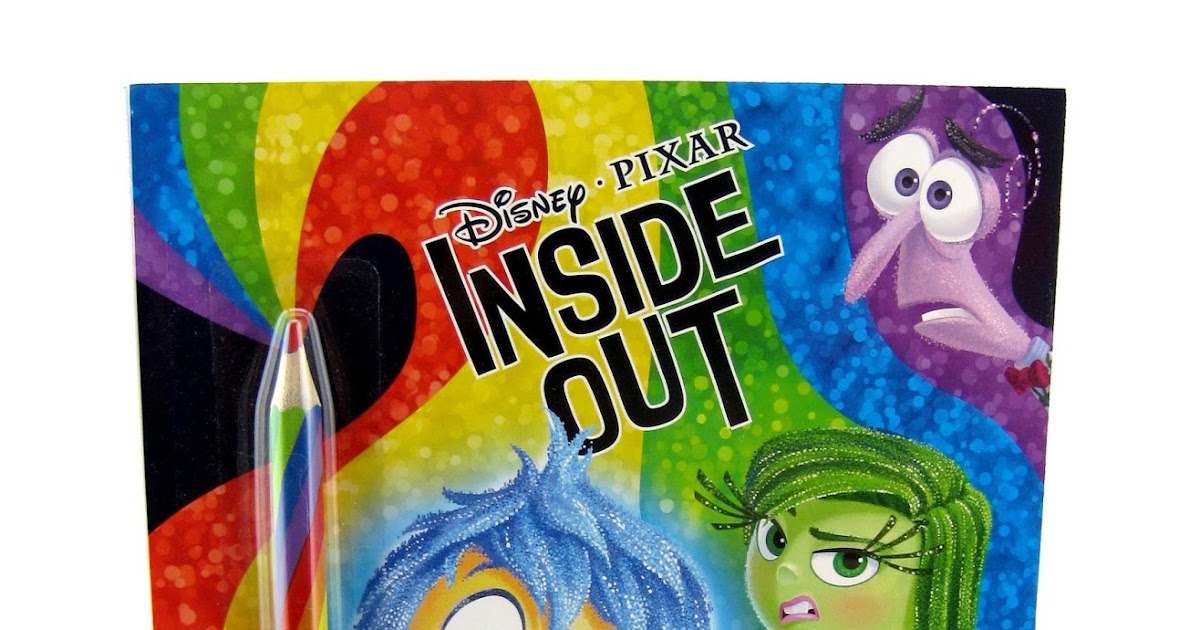 Dan the Pixar Fan: Inside Out: Rainbow of Emotions (Coloring/Activity Book)