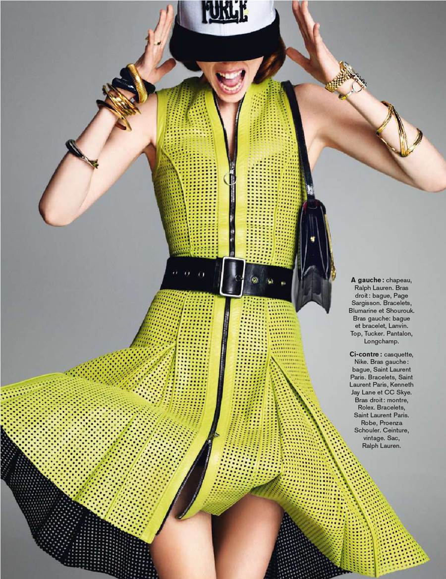 Coco Rocha Glamour France Magazine April 2013 - Magazine-Photoshoot