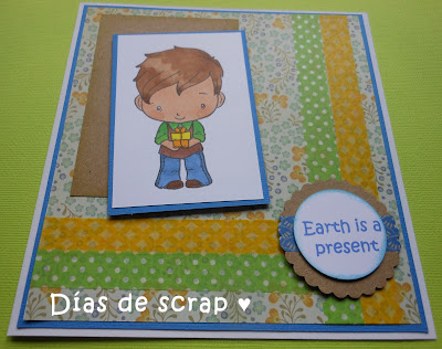 scrap tarjeta the greeting farm reto dtt