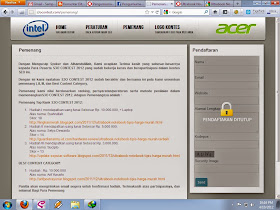 Pemenang Kontes SEO Ultrabook Notebook Tipis Harga Murah Terbaik