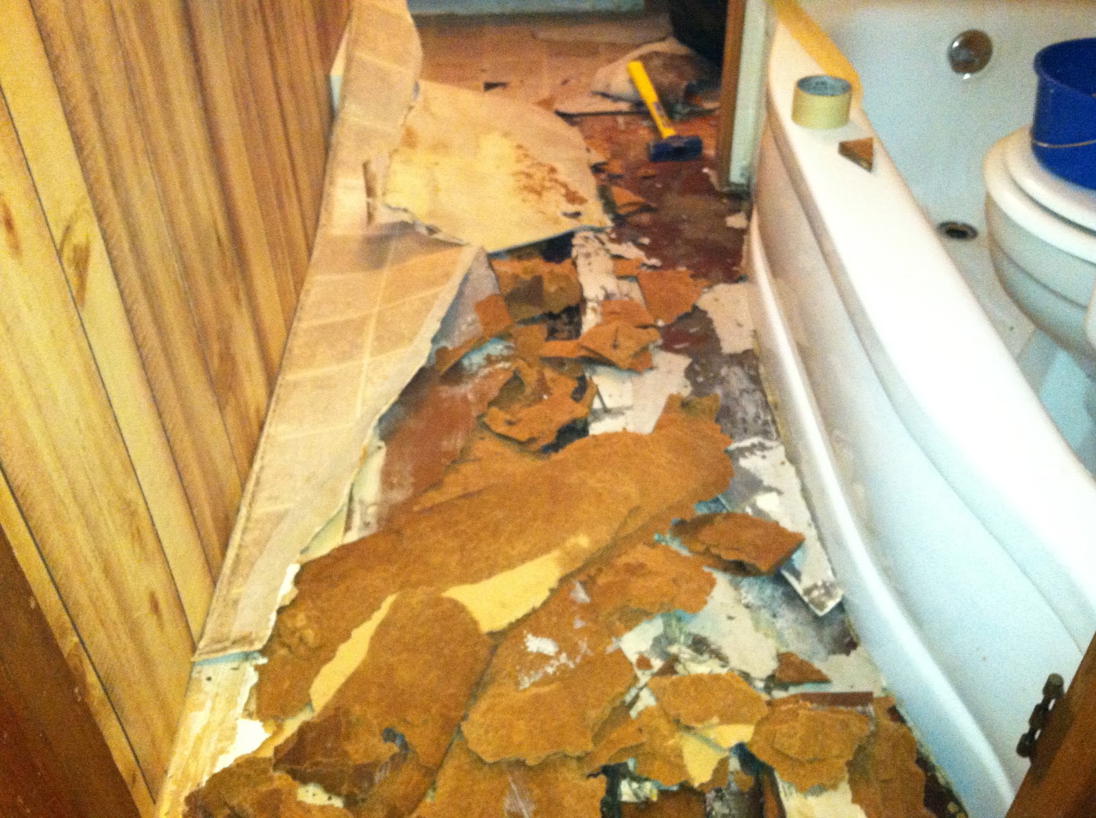 Consider It Done Construction Uneven Bathroom Floor
