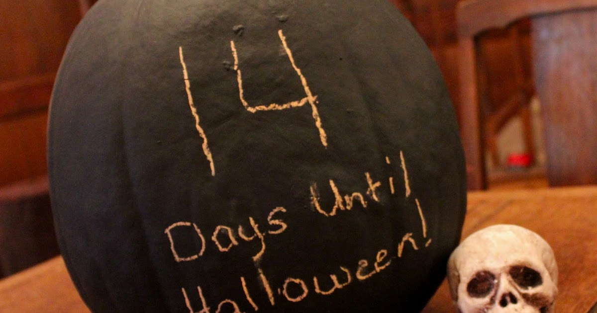 booturtle�s show and tell Chalkboard Pumpkin Countdown