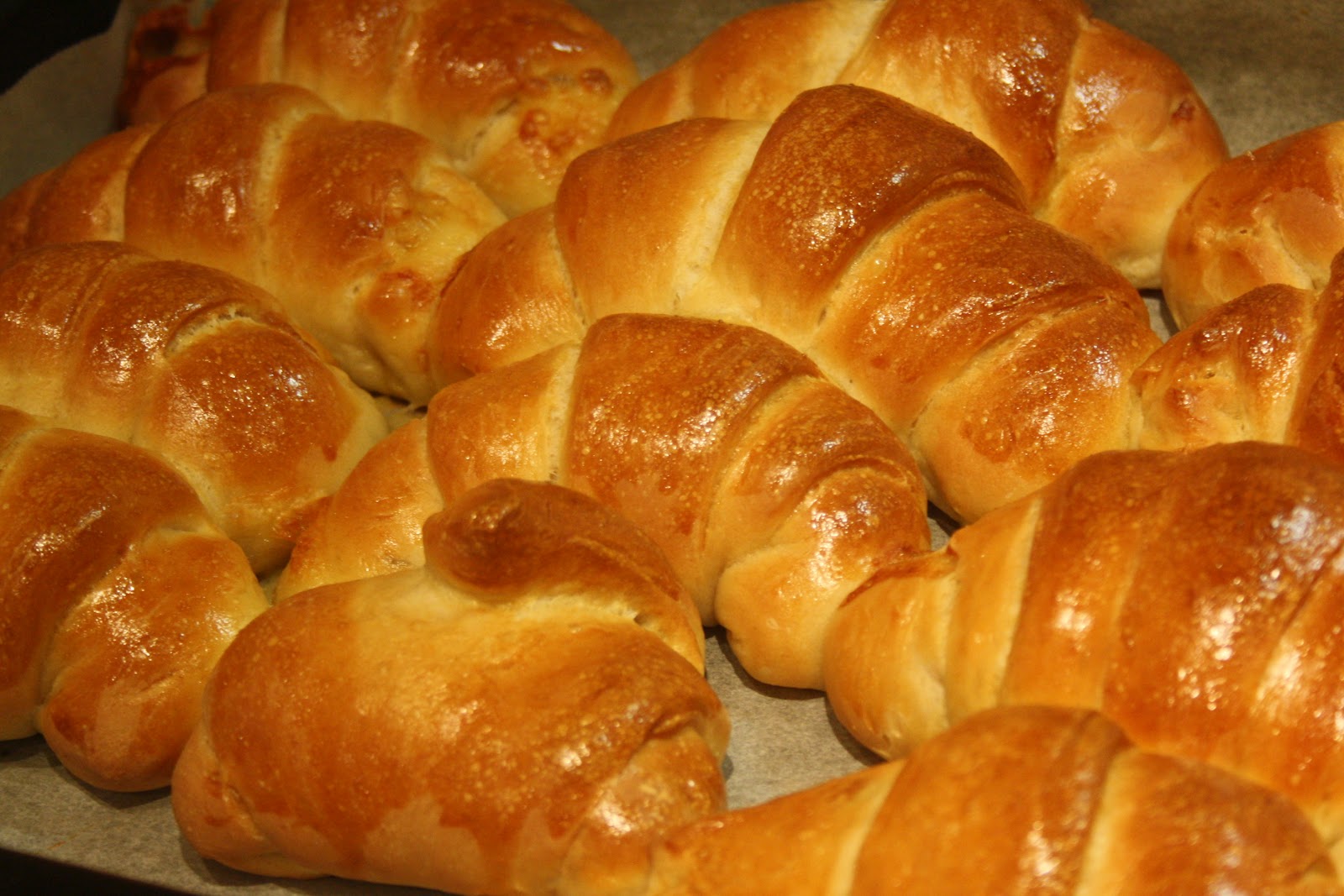 Bdicte: Horn med ost og skinke