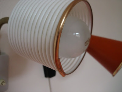 Gult hus i svingen: retro soverom :)