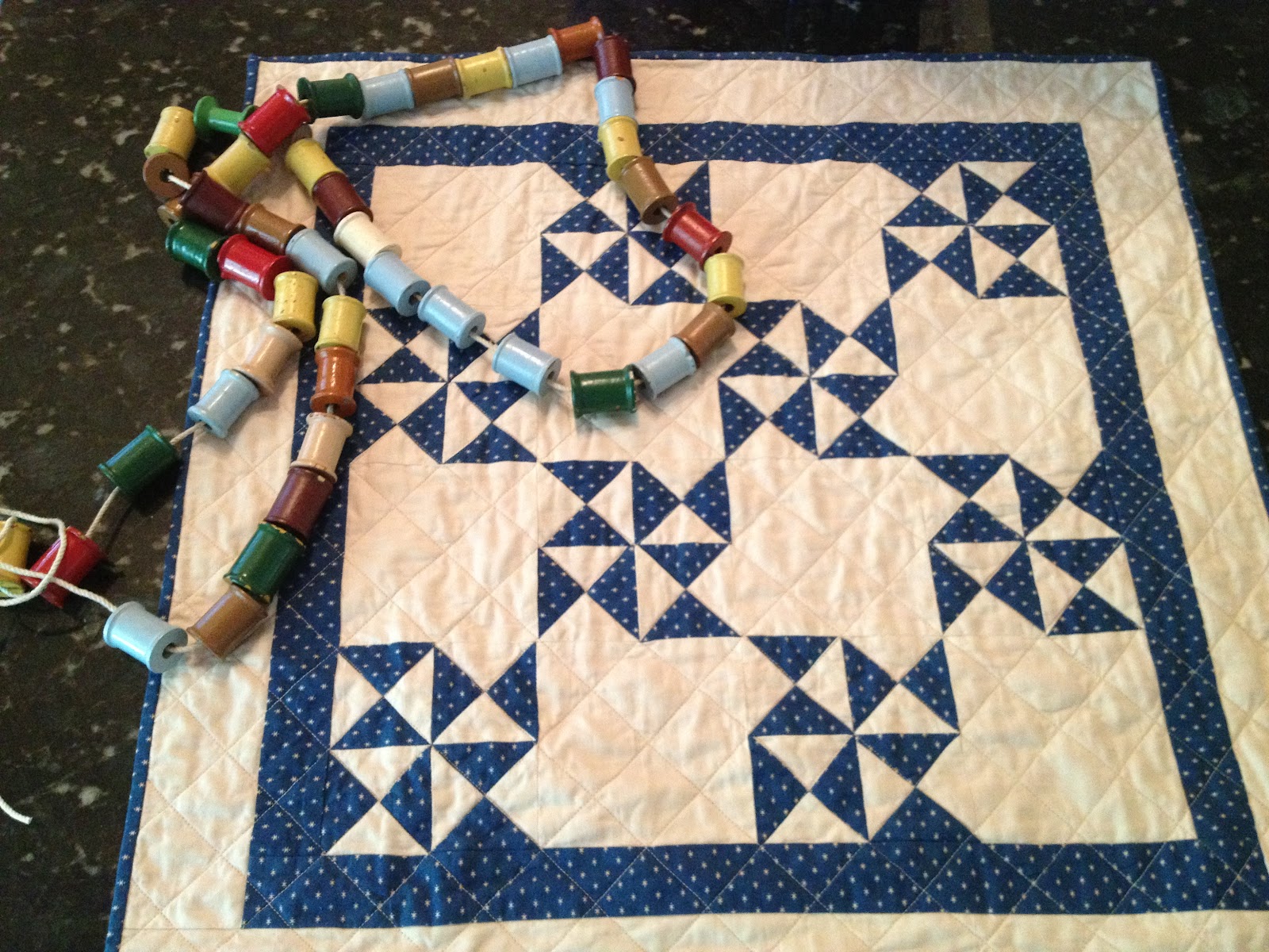 Small Quilts and Doll Quilts Finished Doll Quilt and Childhood Toys