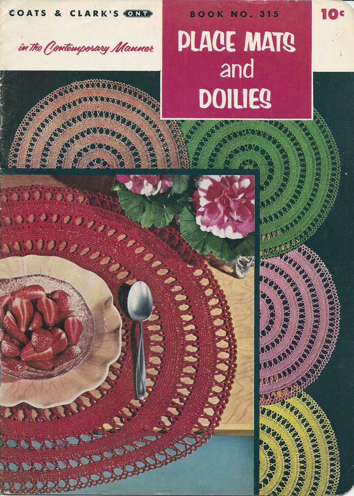 Vintage Knit Crochet Shop Talk Crochet Placemats Doilies Coats Clarks