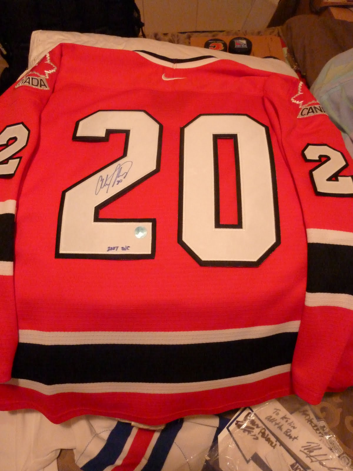 colby armstrong jersey