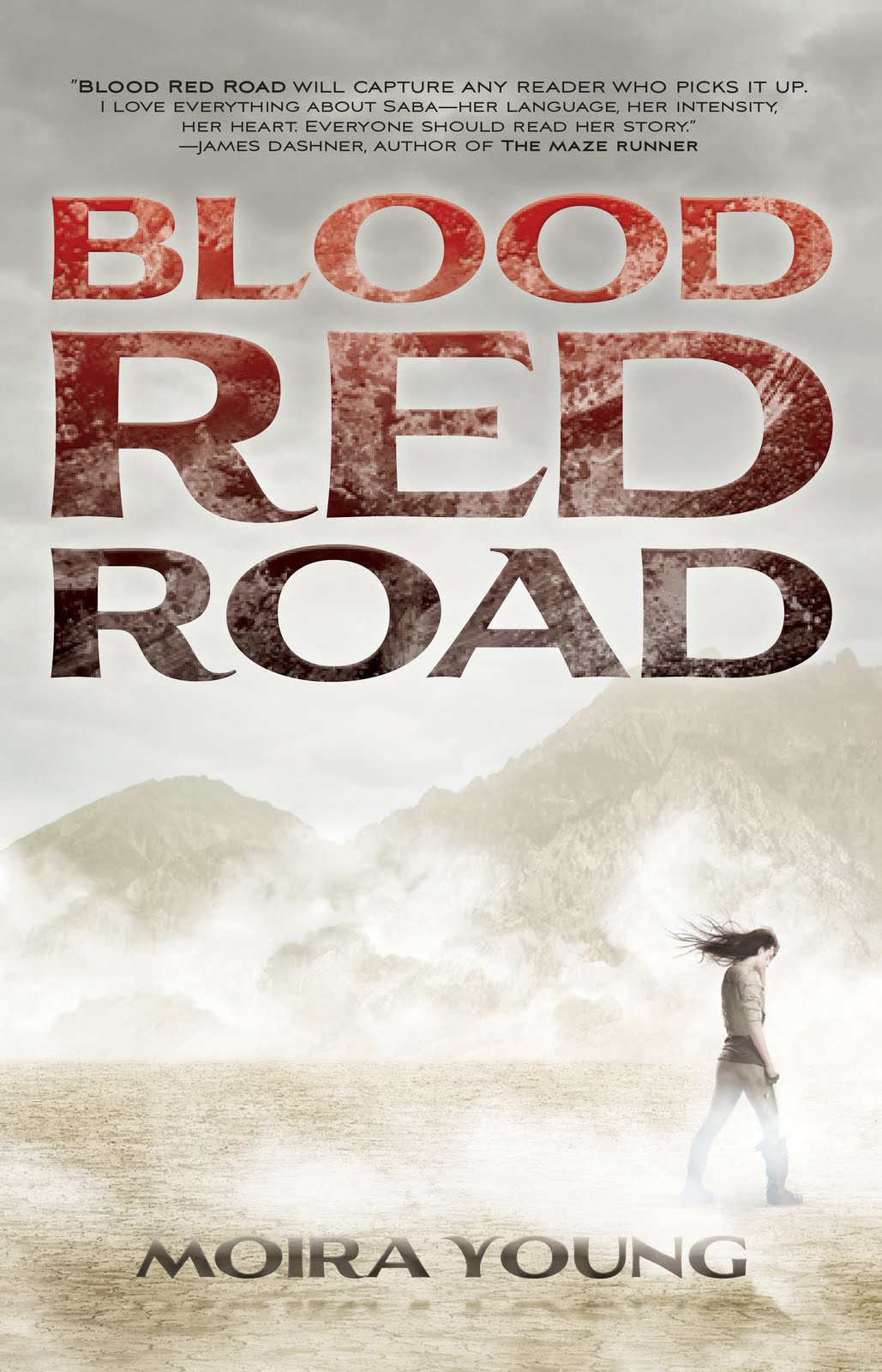 M.C. Frank Blood Red Road by Moira Young