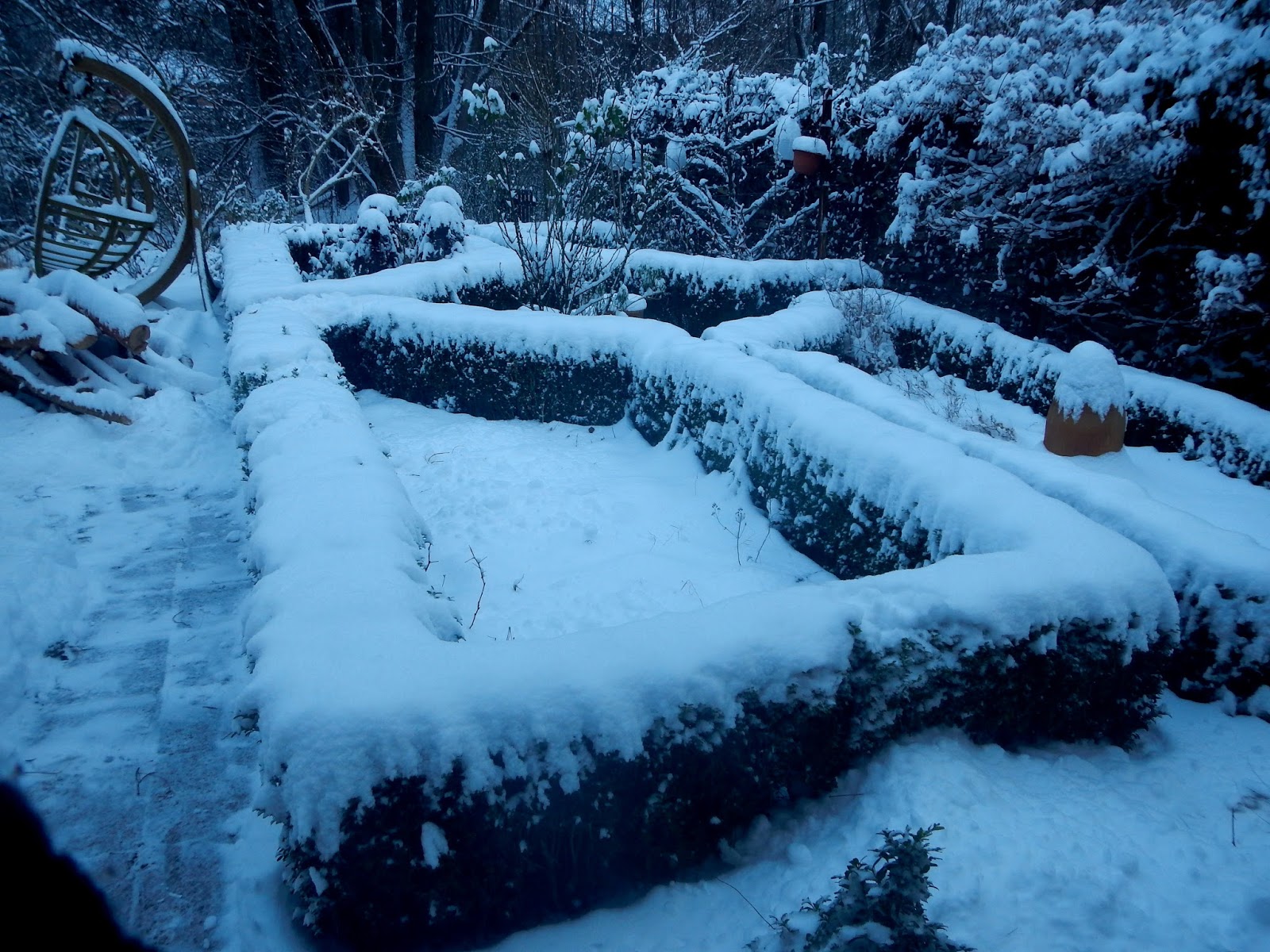Aus einem Garten im Fließtal