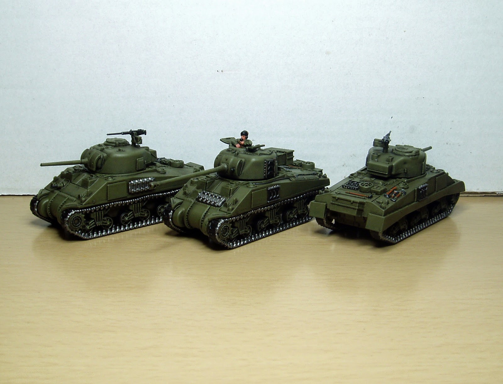 Aurelius Legion Plastic Soldier Company 1 /72 Scale Sherman Tank WIP2