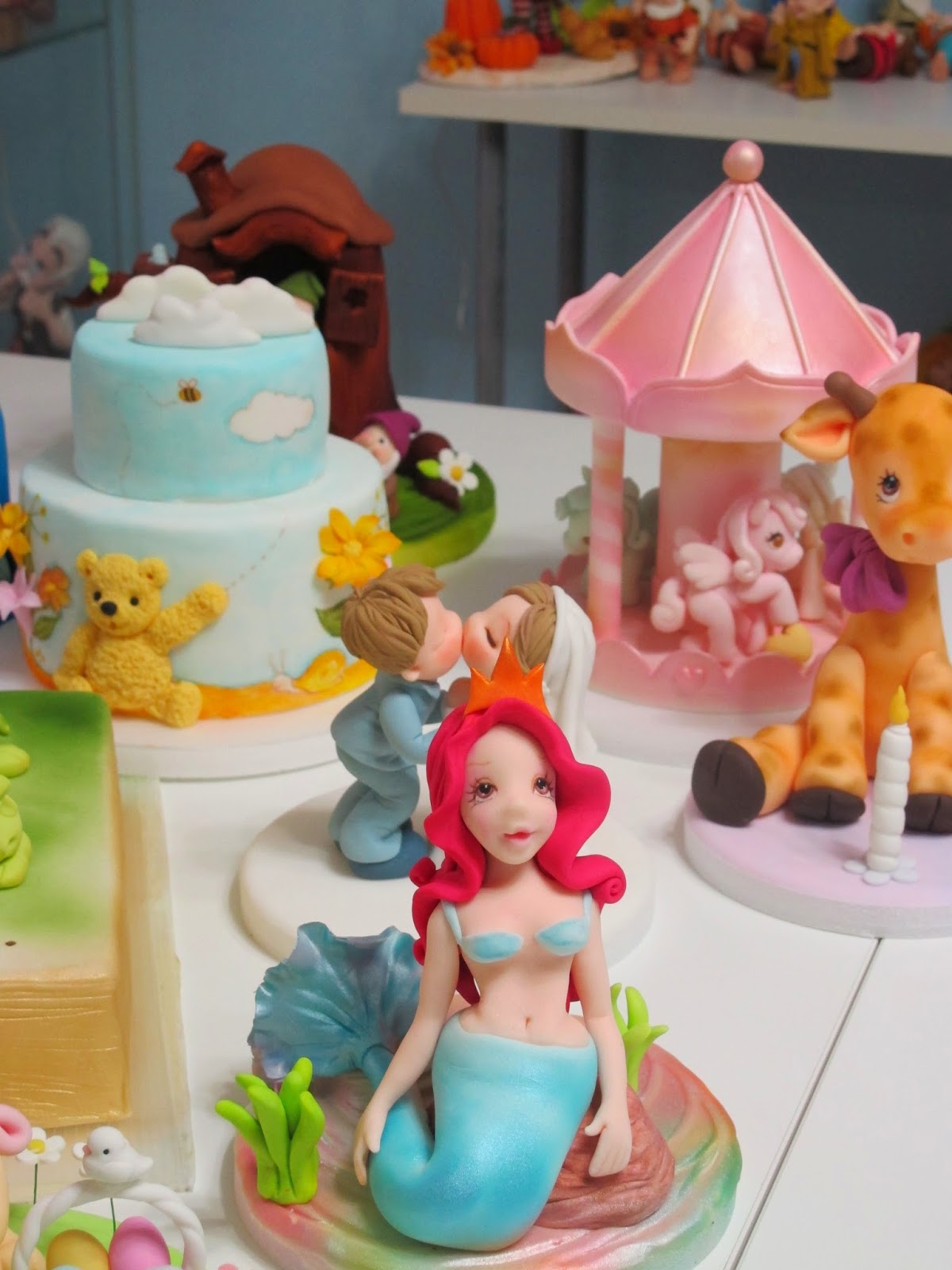 Patty's art studio Sugar paste figurines 翻糖作品