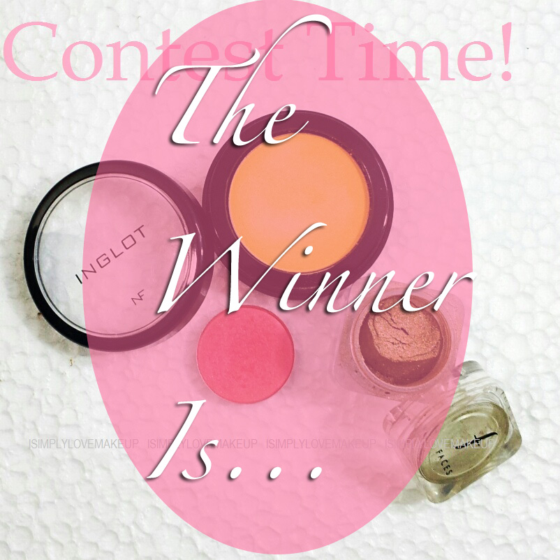 Announcing The Winner Of The Mini Makeup Contest...