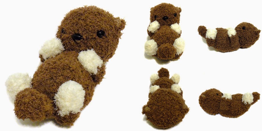 i crochet things: Pattern: Fluffy Otter Amigurumi