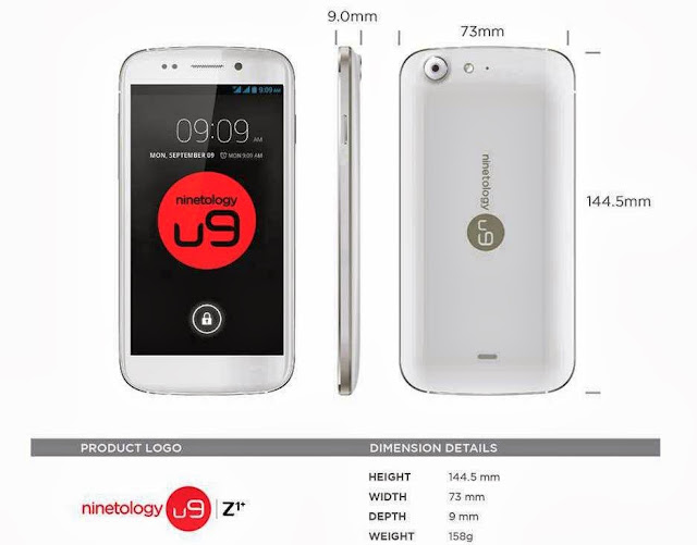 Ninetology+Quadcore+U9+Smartphone+Z1%252B+Spec Smartphone Ninetology X1, Z1 dan Z1+