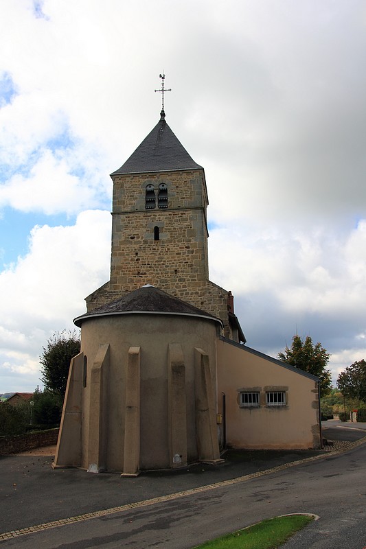 Photos d'Eglises SAINT ROMAIN SOUS VERSIGNY (71) église Saint Jean