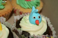 angry birds cupcake