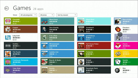 Windows Phone 8 -  Apps and games