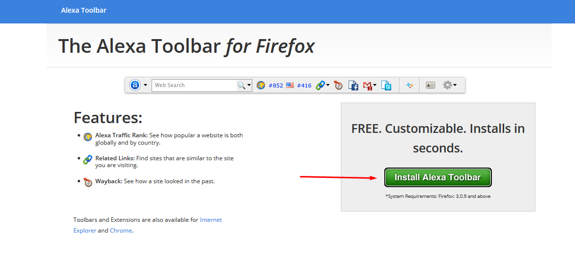 Cara Mudah Memasang Alexa Toolbar Di Mozilla Firefox dan Google Chrome