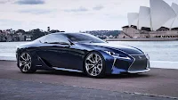 Lexus LF-LC Blue frontside