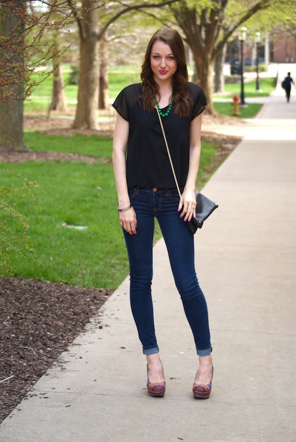 Love, Lenore statement wedges 4 ways {finale + recap}.