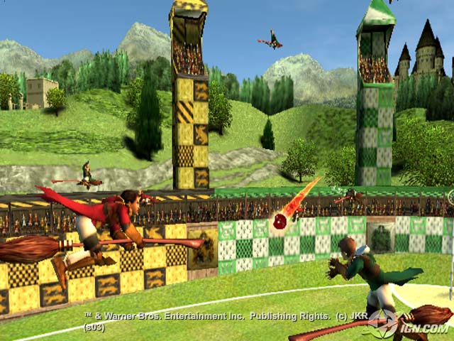 harry potter quidditch world cup ps2 gameplay