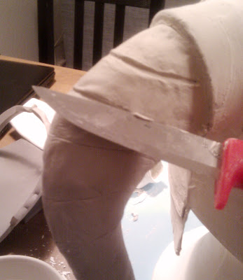 making Skyrim helmet