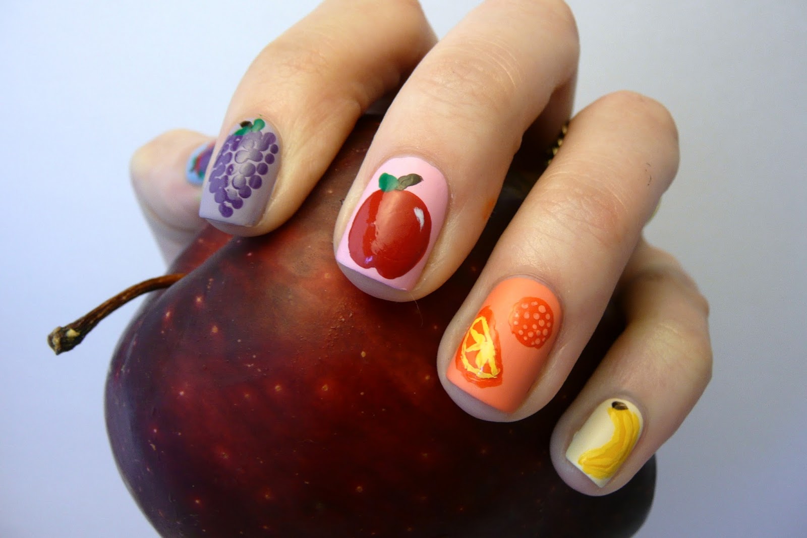 Casa de Polish Nail Art NailOff Fruit Nails