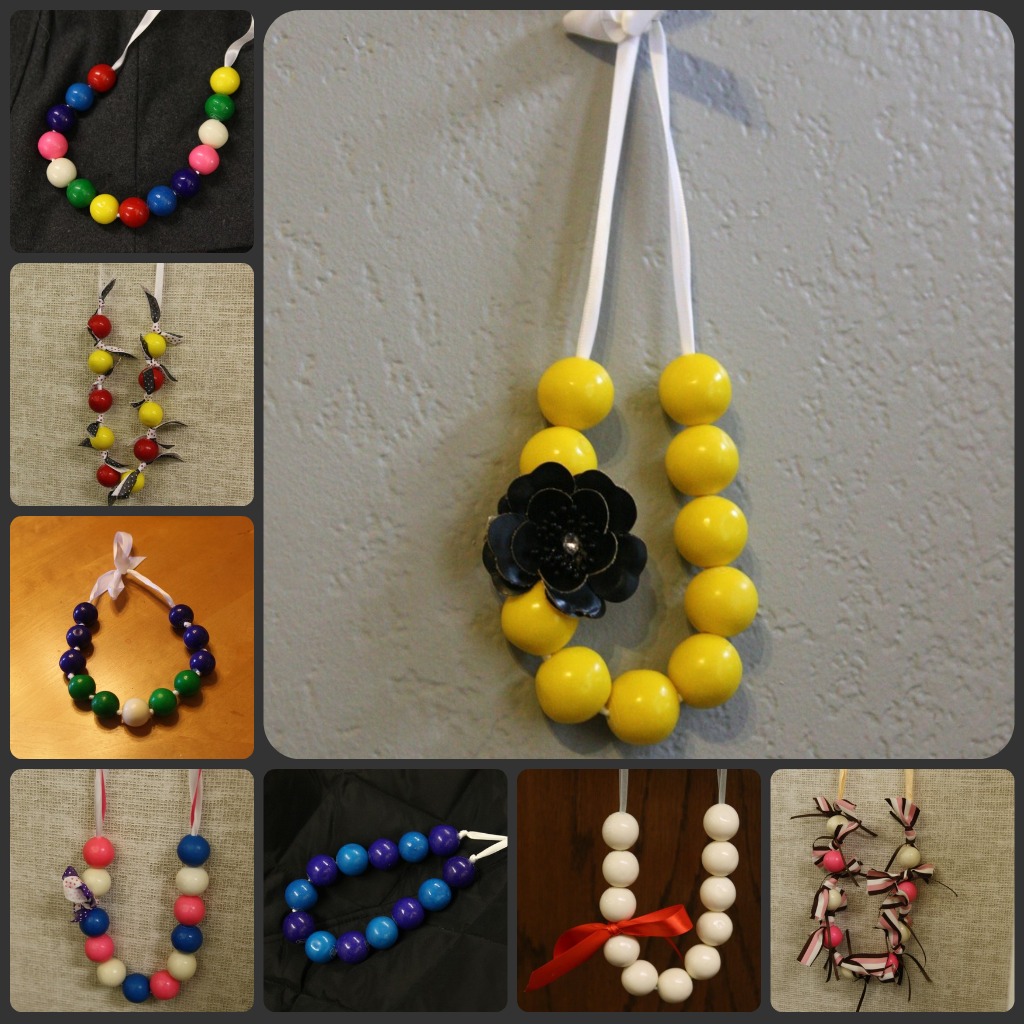 Thisnthat; a little crafting Gumball Necklace (Yw Activity)