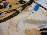 Building road forms with foam tape
