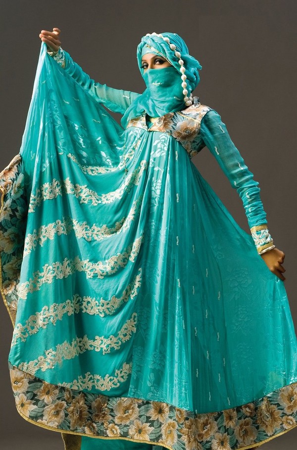 Ladies New Brands Widyaan Shahid Afridi Fashion Valley Dresses 2013 In Pakistan