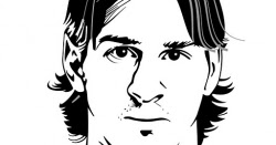 Lionel Messi drawings to color ~ Child Coloring
