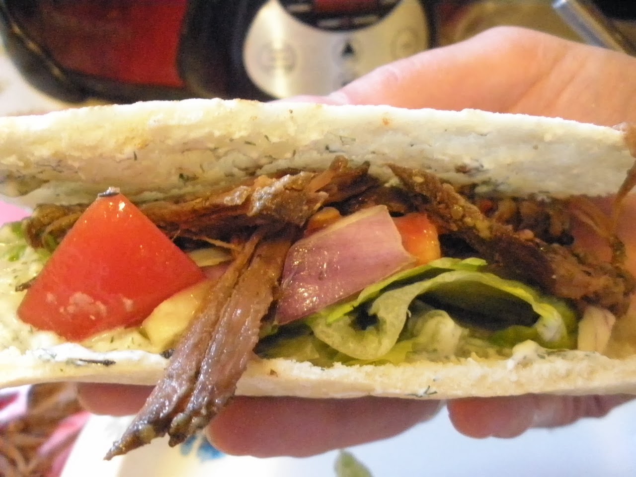 Rachel's Recipes SlowCooker Beef Gyros