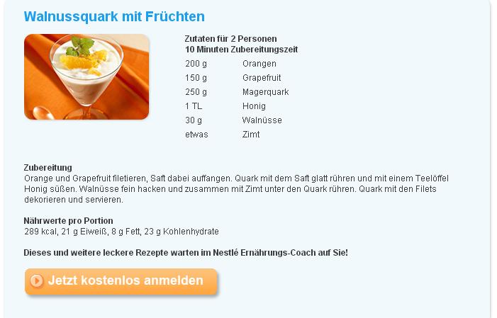 diätplan erstellen online kostenlos