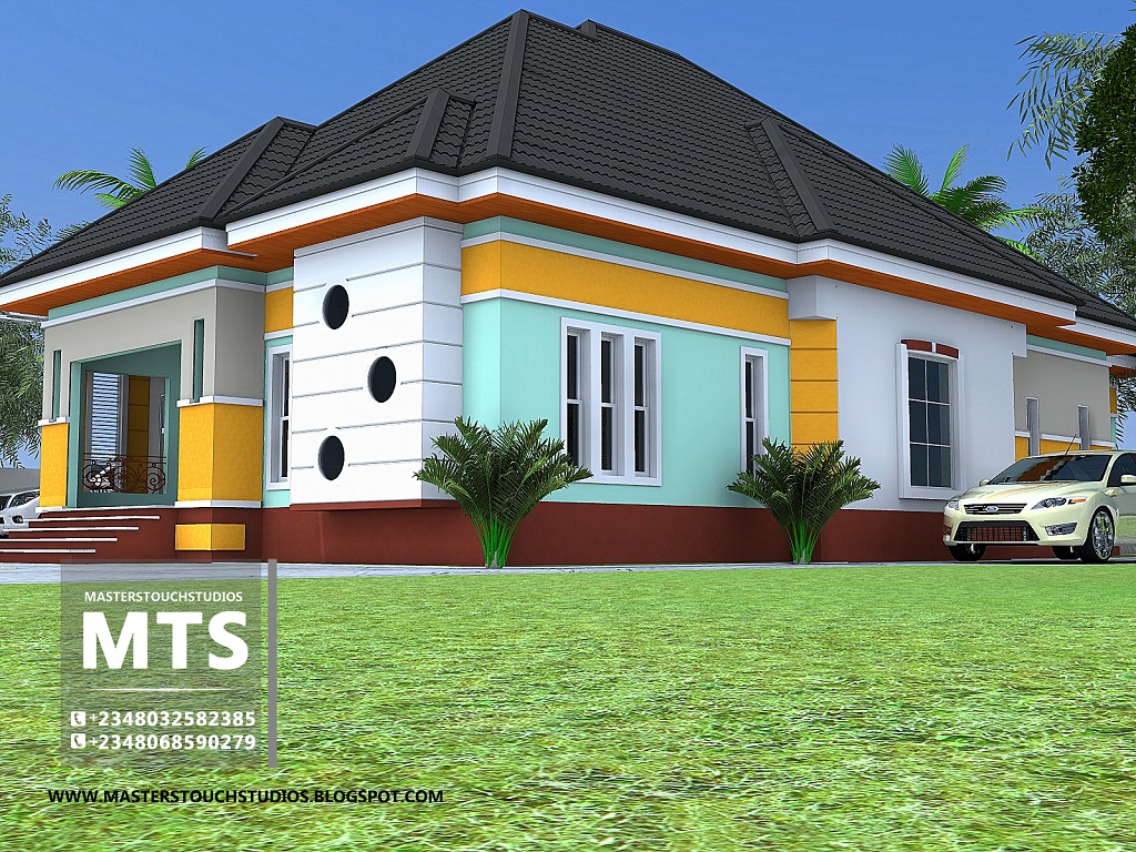 Beautiful Bungalow Houses In Nigeria - Zion Star