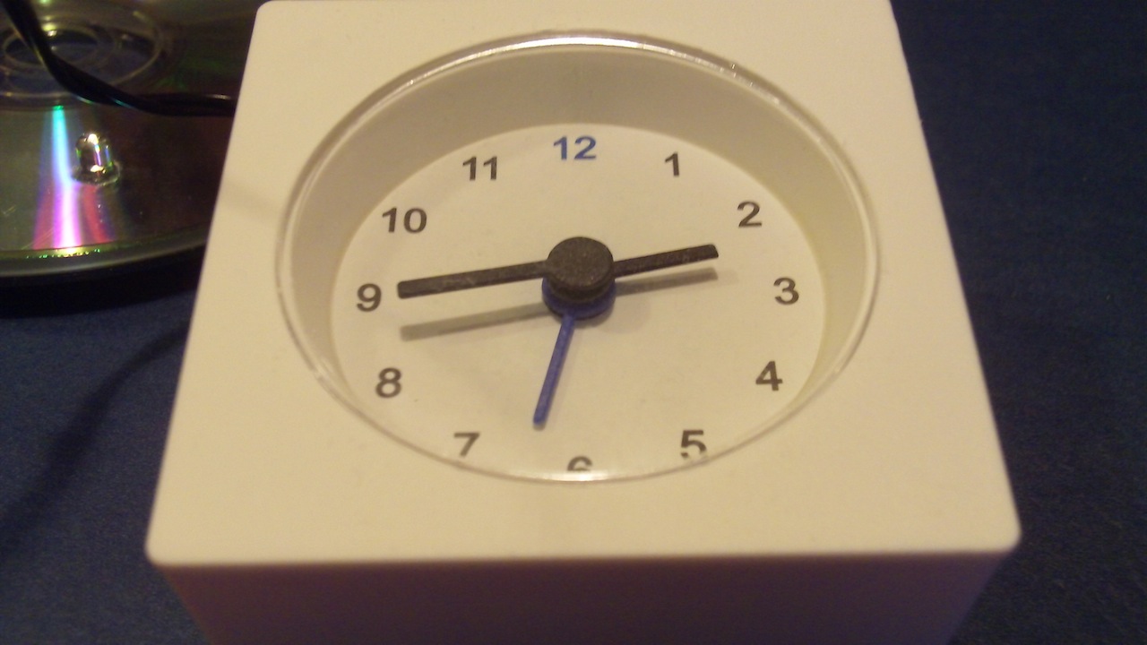 Bioquizzical 5 Flashing LED Light Alarm Clock
