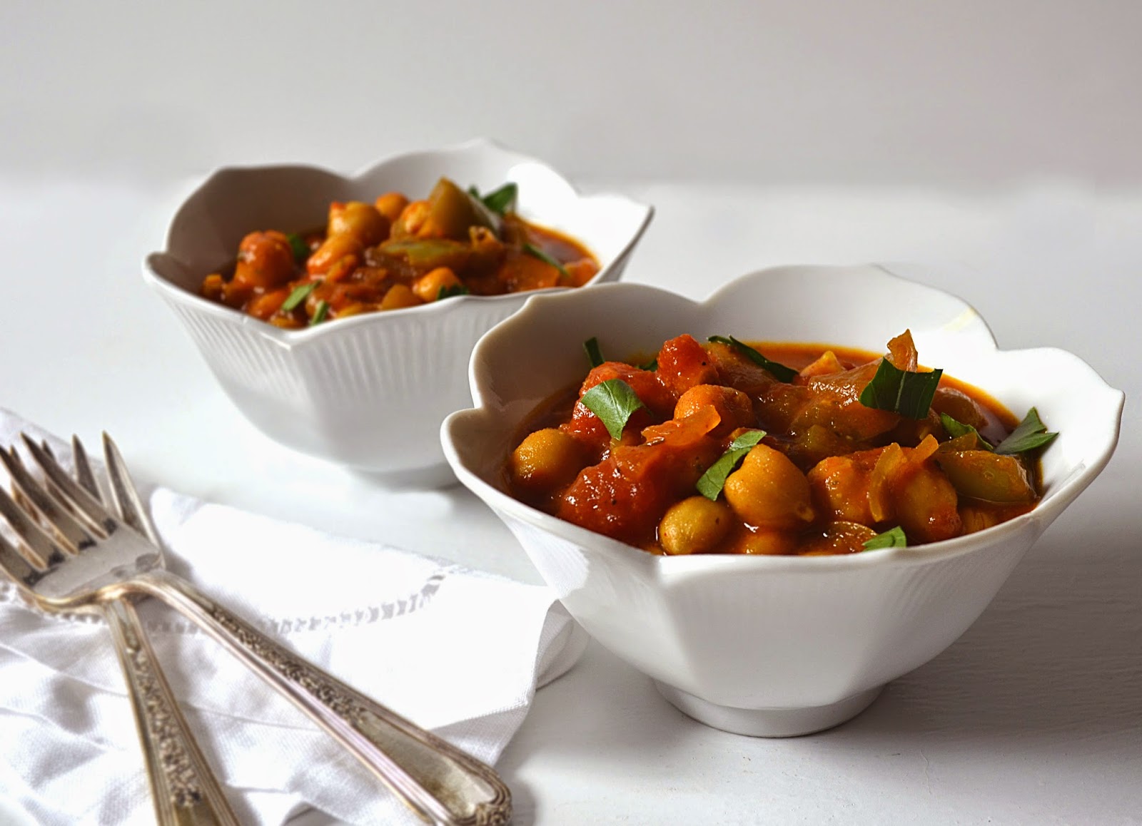 Sew French Moroccan Chickpea Tagine