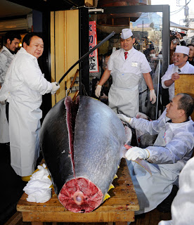 in Japan for the fish 1.75 million dollars