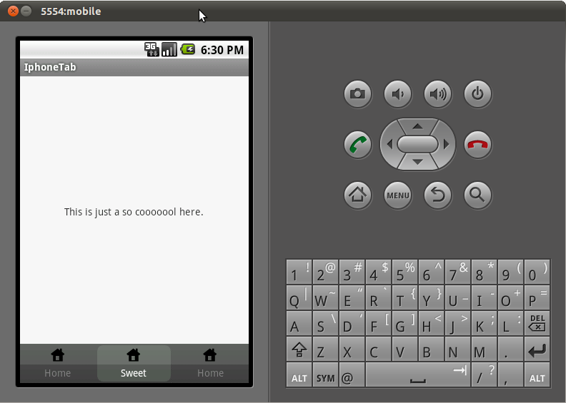 BooleanBites Blog: iPhone like Tabs in Android.