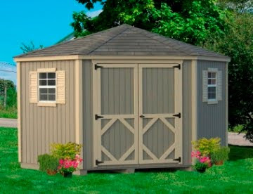 Unique Garden Shed : Storage Shed Building Basics Using Storage Shed Kits