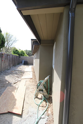 construction site mid-century modern bathroom